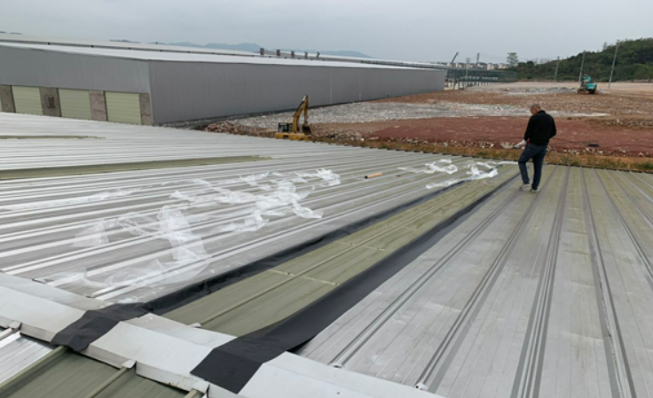 东山厂房屋面防水维修案例